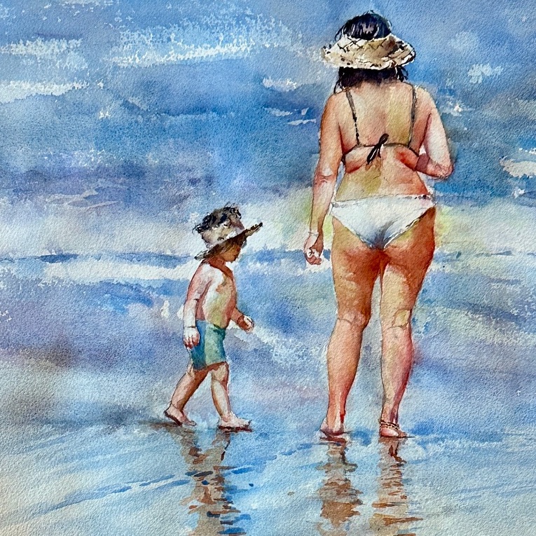 Portraits & Animals in Watercolor with Kim Johnson Nechtman