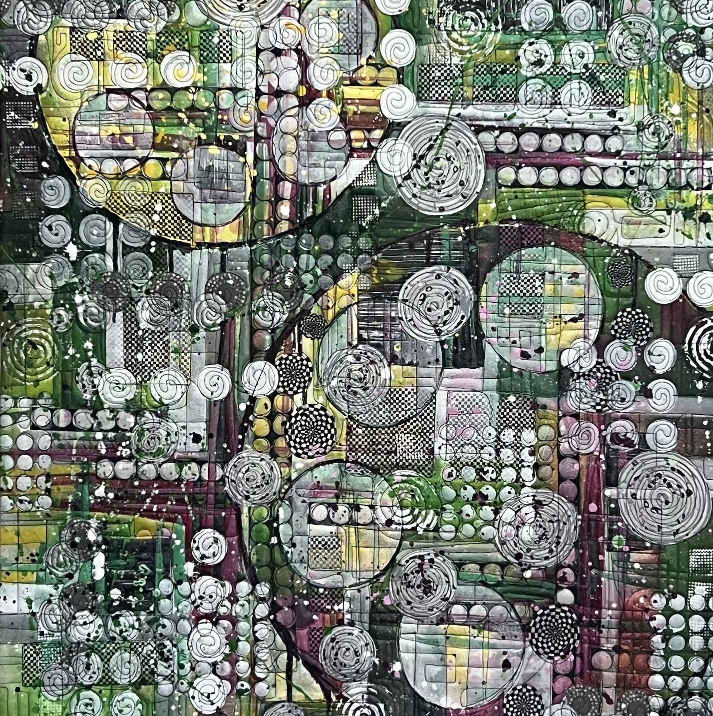 Textured Art: Acrylic Painting Meets Fabric & Thread with Katie Pasquini Masopust