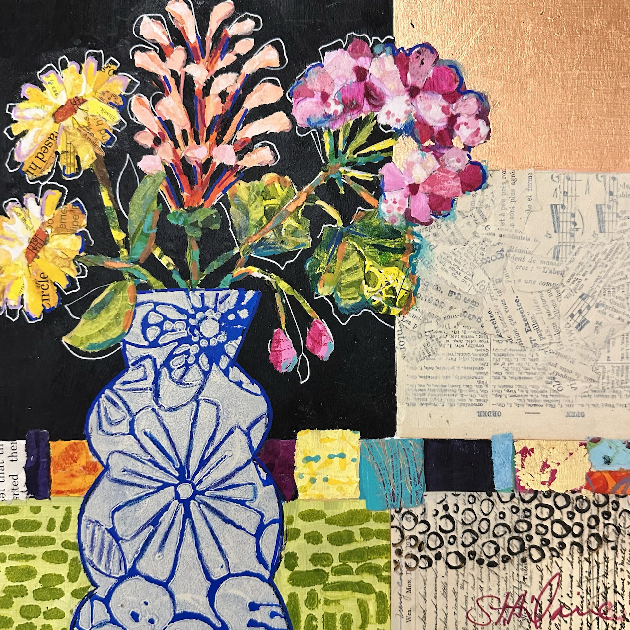 Funky Florals with Elizabeth St Hilaire