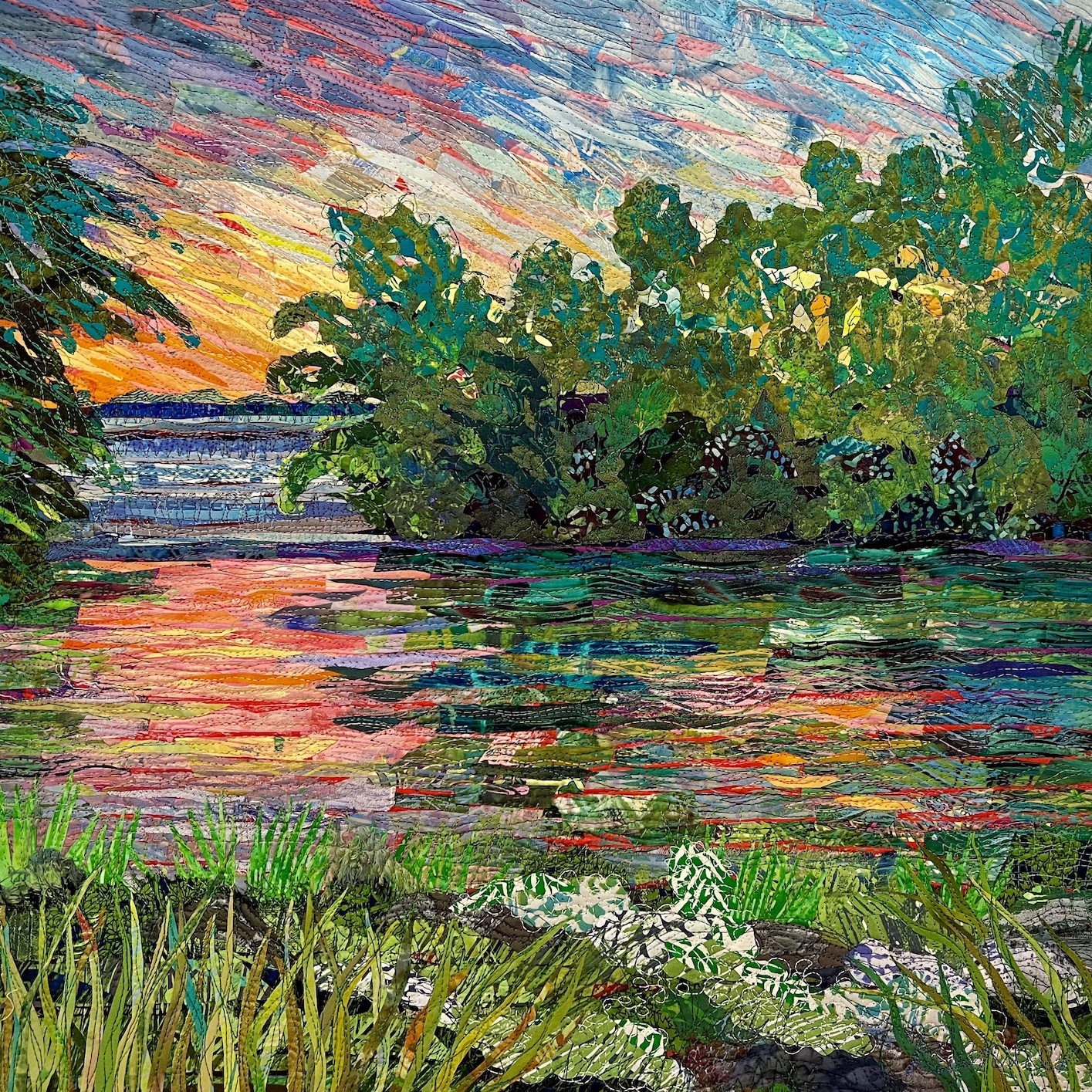 Print, Paint, & Sew the Land with Sue Benner