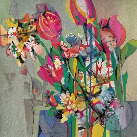 Remarkable: Intuitive Abstracts with Watercolor, Gouache, & Mark Making Tools with Ann Greene