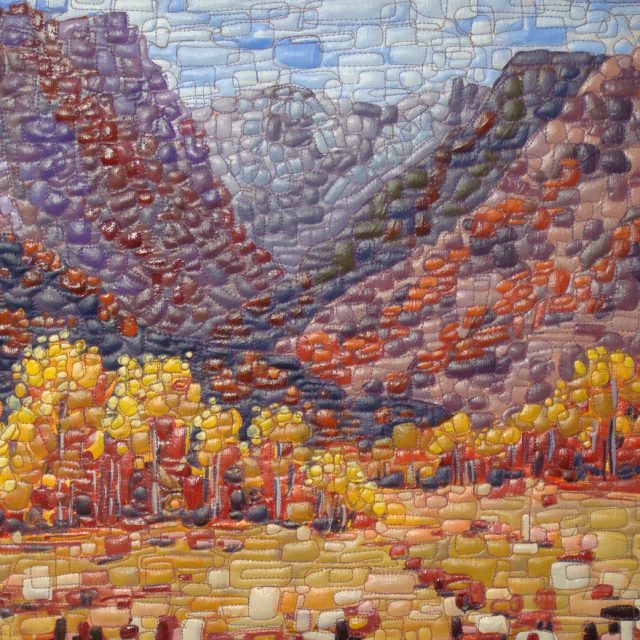 Stitched Landscape Paintings with Katie Pasquini Masopust