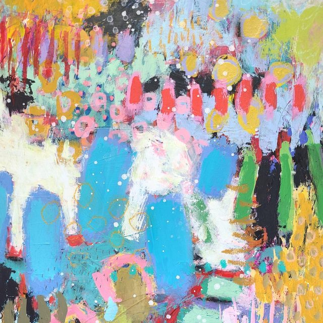 Intuitive Abstract Painting: Color, Marks, & Momentum with Betty Franks